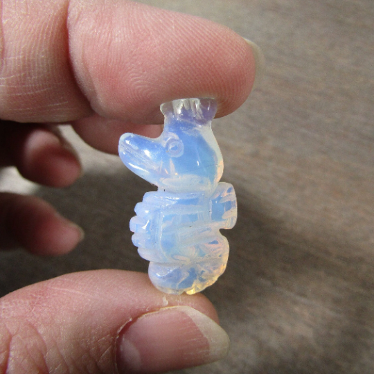 opalite seahorse for gift shops