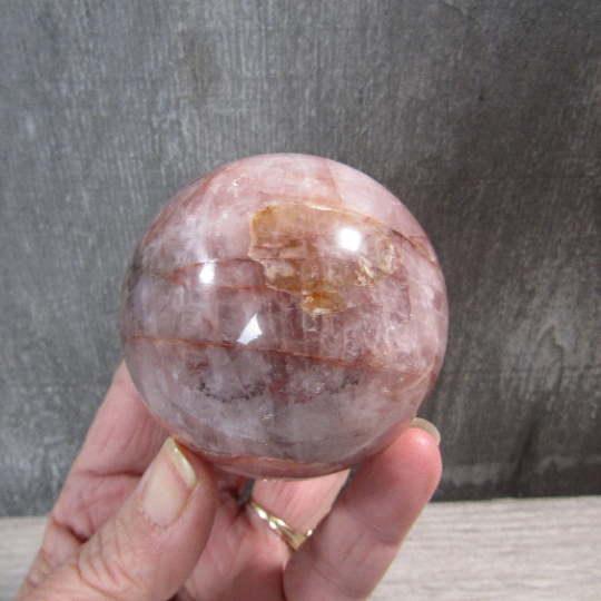 Hematoid Quartz Sphere for Wholesale – Crystal Shops