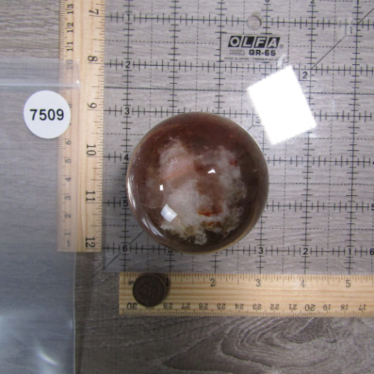 Hematoid Quartz Sphere for Wholesale – Crystal Shops