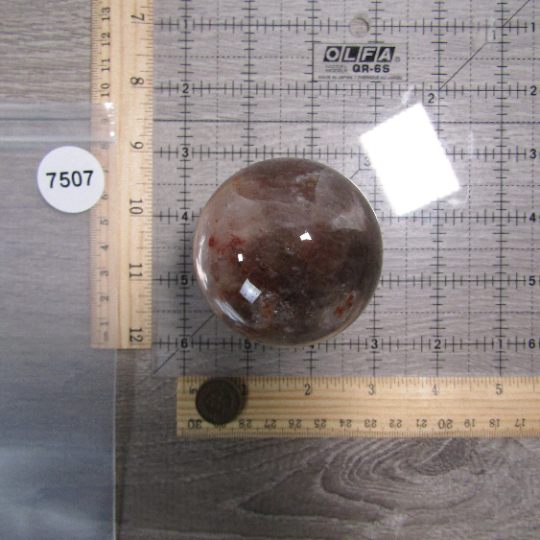 Hematoid Quartz Sphere for Wholesale – Crystal Shops