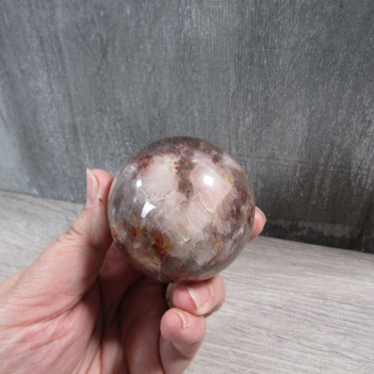 Hematoid Quartz Sphere for Wholesale – Crystal Shops