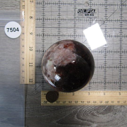 Hematoid Quartz Sphere for Wholesale – Crystal Shops