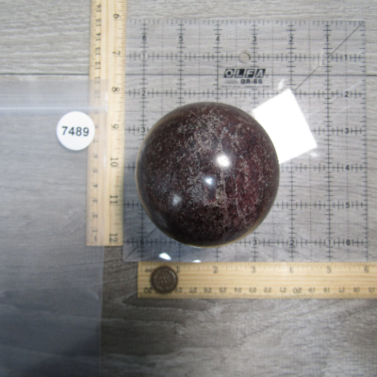 Large Garnet Display Sphere – Wholesale Deep Red Crystal