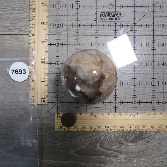 Hematoid Quartz Sphere for Wholesale – Crystal Shops