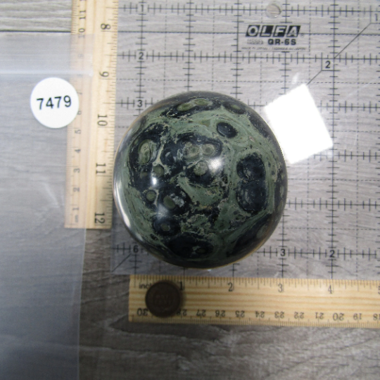 Kambaba Jasper Sphere – Large Display Size for Crystal Shops