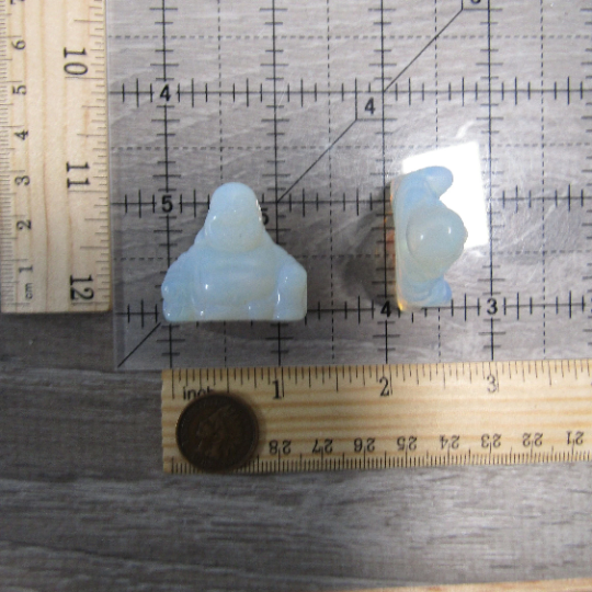 Gemstone Happy Buddha Figurines for Crystal Shops