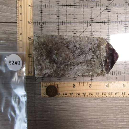 Fluorite crystal tower for shop display and resale