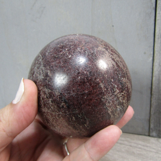 Large Garnet Display Sphere – Wholesale Deep Red Crystal