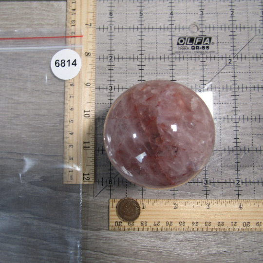 Hematoid Quartz Sphere for Wholesale – Crystal Shops