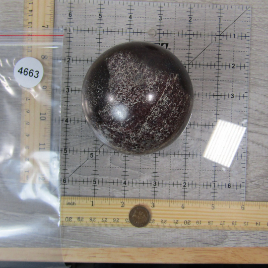 Large Garnet Display Sphere – Wholesale Deep Red Crystal