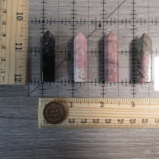 rhodonite spiritual crystal grid tools in bulk