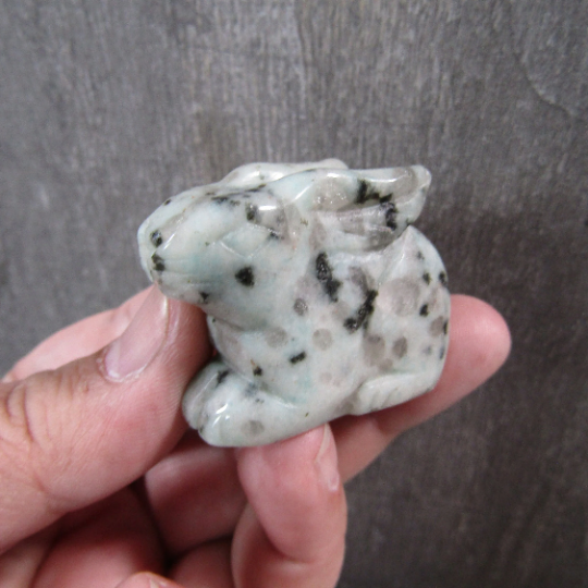 kiwi jasper gemstone rabbit spiritual meaning