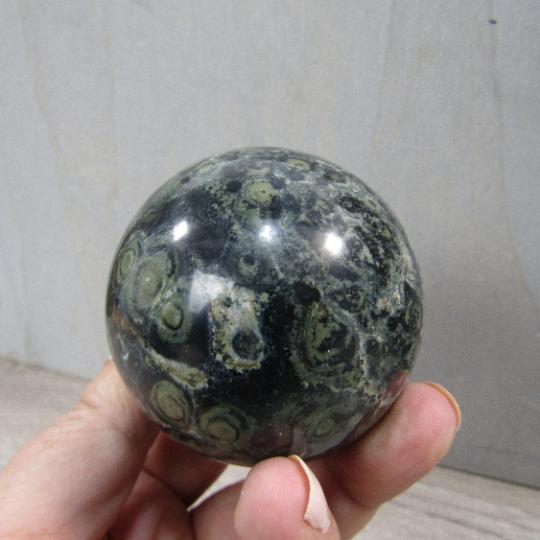 Kambaba Jasper Sphere – Large Display Size for Crystal Shops