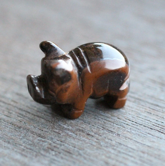 tiger eye pig for rock shops