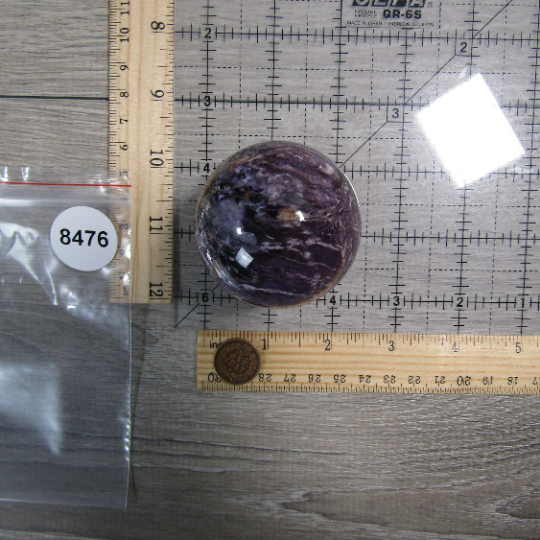 Large Charoite Crystal Sphere for Wholesale
