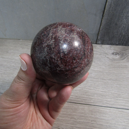 Garnet Display Sphere