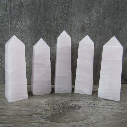 Egyptian-Inspired Gemstone Obelisk - Crystal Tower