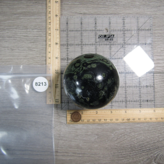 Kambaba Jasper Sphere – Large Display Size for Crystal Shops