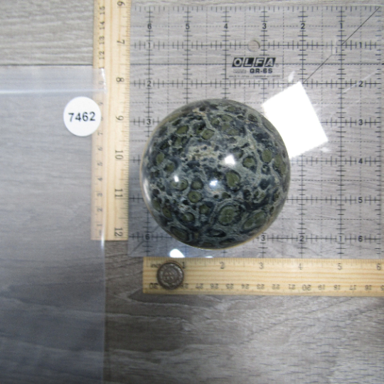 Kambaba Jasper Sphere – Large Display Size for Crystal Shops