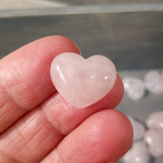 Gemstone Flat Back Heart 3/4 Inch – Bulk Crystal Cabochons