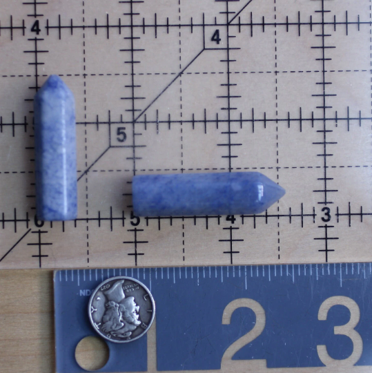 Small Gemstone Obelisk Points for Wire Wrapping or Gridding