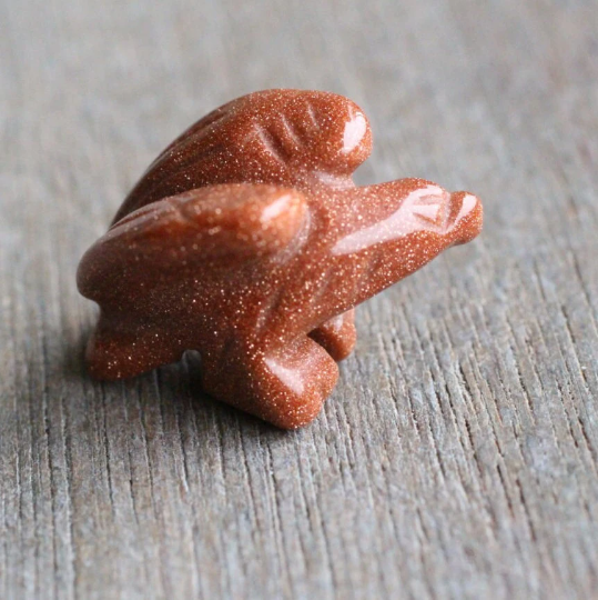 goldstone eagle 1 inch crystal figurines