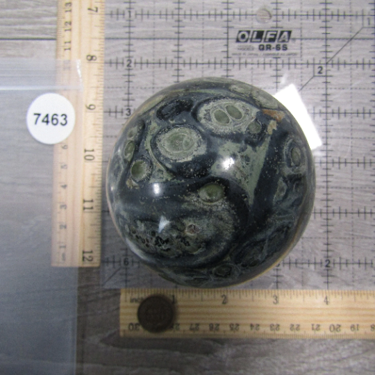 Kambaba Jasper Sphere – Large Display Size for Crystal Shops