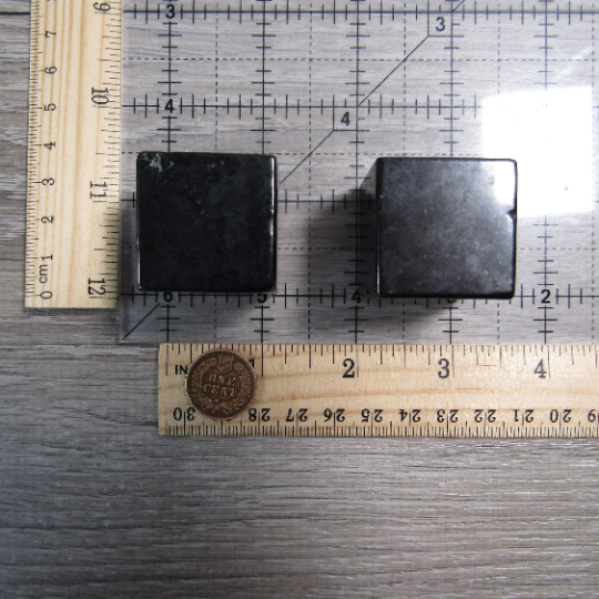 Metaphysical Shungite cube stone