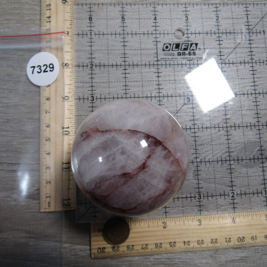 Hematoid Quartz Sphere for Wholesale – Crystal Shops
