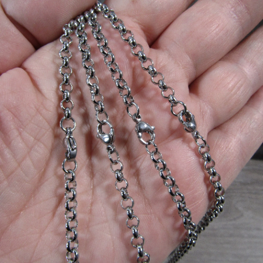 Stainless Steel Necklace Chains – Assorted Styles for Jewelry