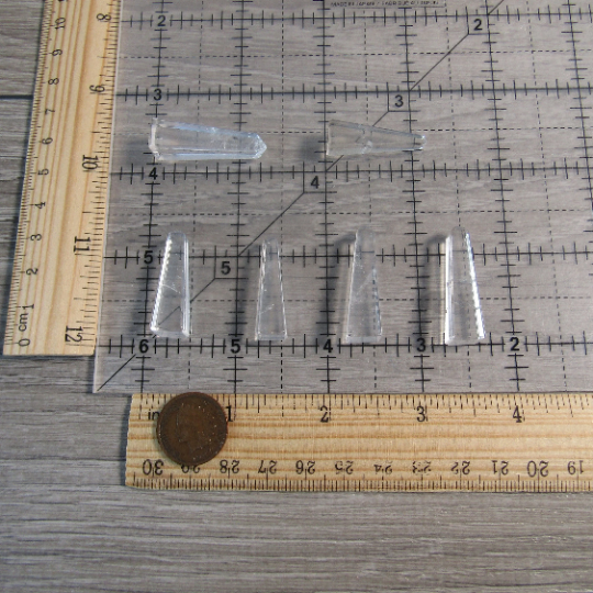 Small Gemstone Obelisk Points for Wire Wrapping or Gridding