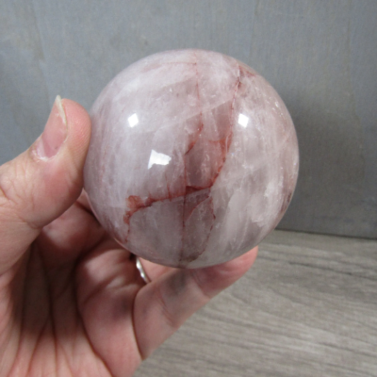 Hematoid Quartz Sphere for Wholesale – Crystal Shops