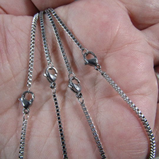 Stainless Steel Necklace Chains – Assorted Styles for Jewelry