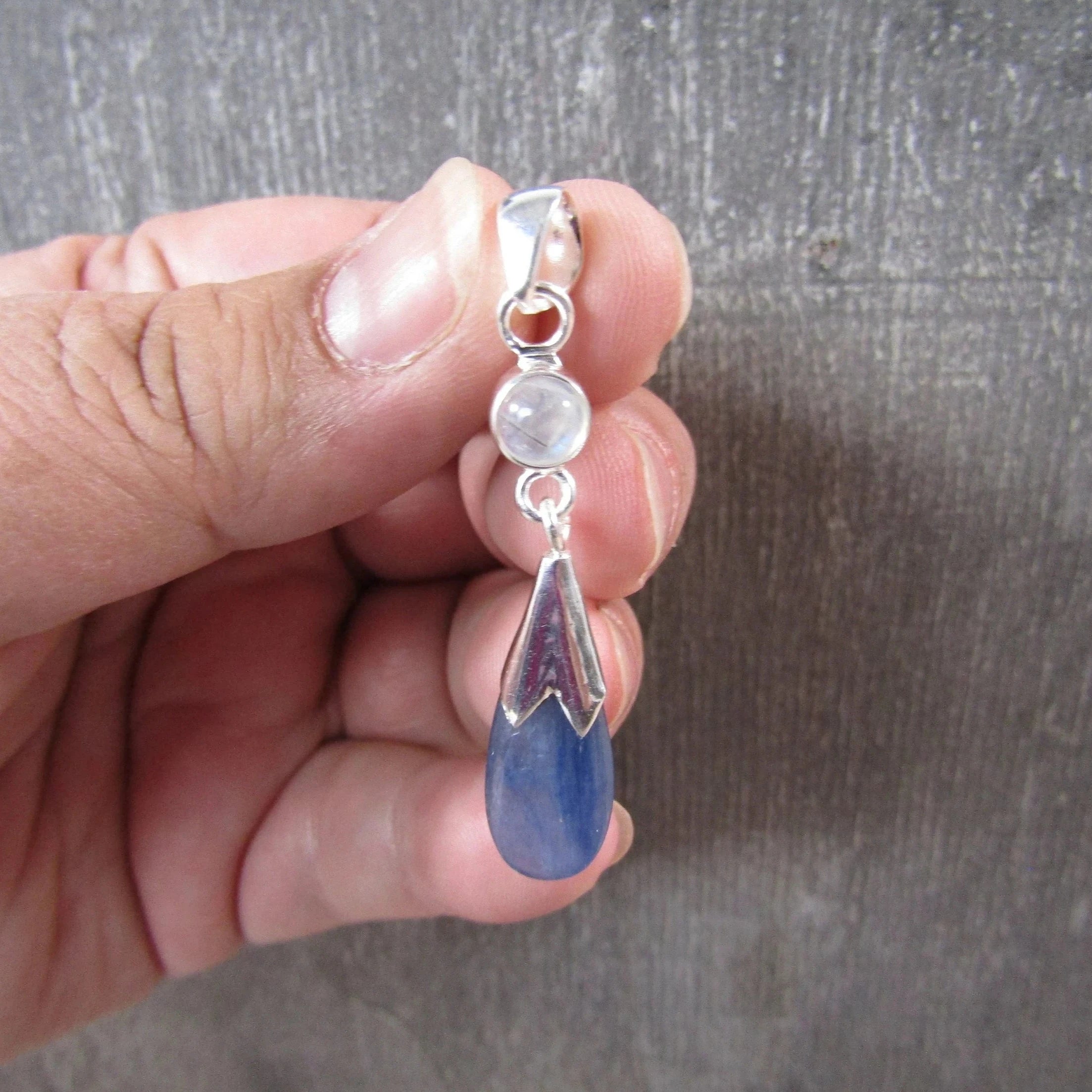 Kyanite Sterling Silver Pendants for Crystal Retailers