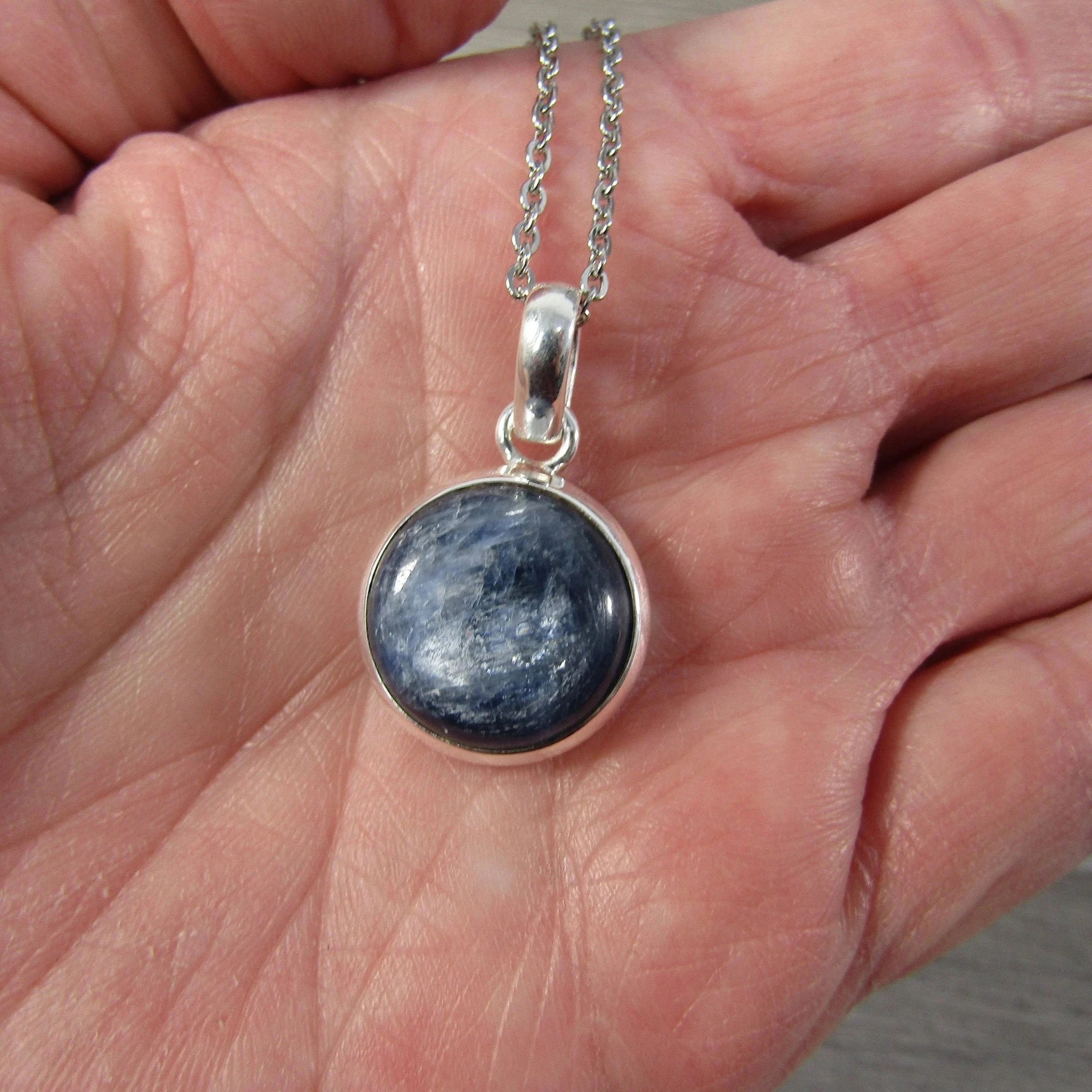 Kyanite Sterling Silver Pendants for Crystal Retailers