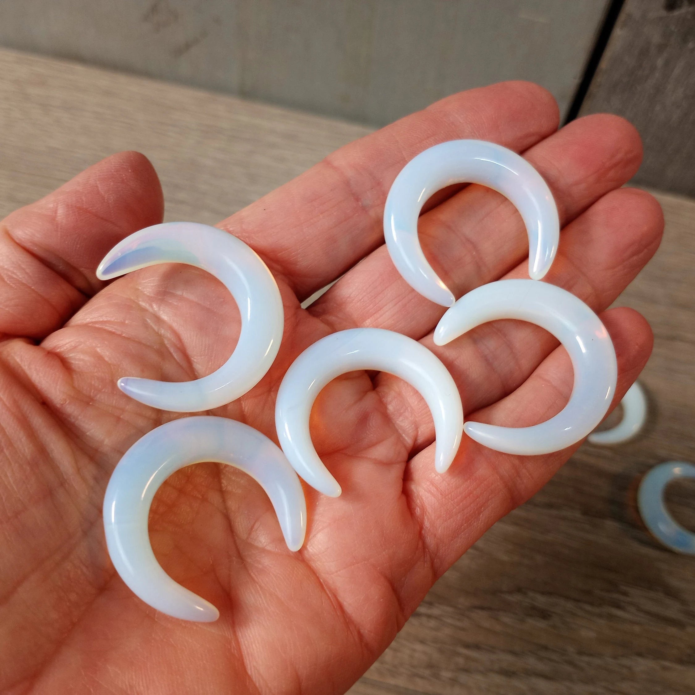 opalite new age pocket charms bulk