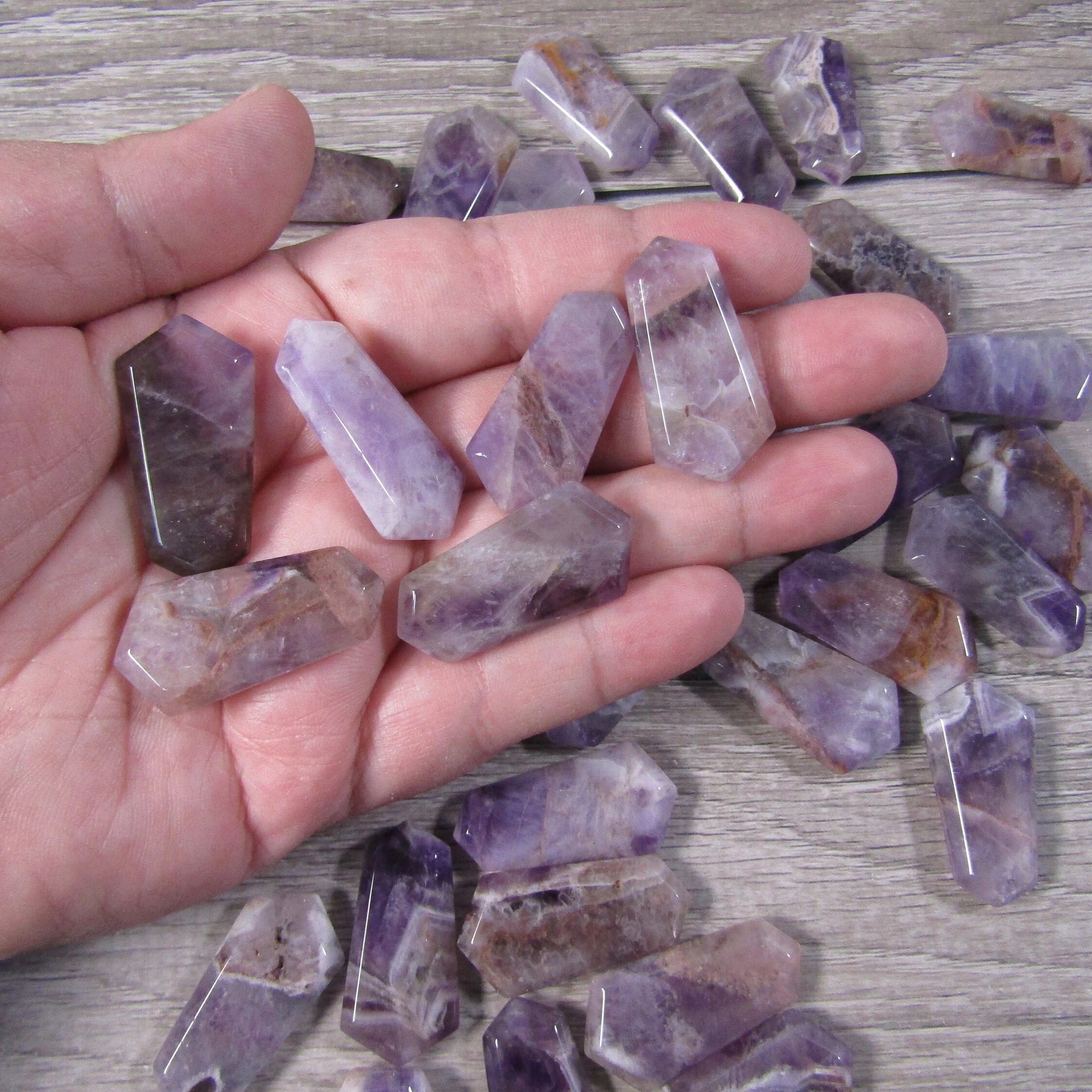 amethyst metaphysical gemstone wands bulk