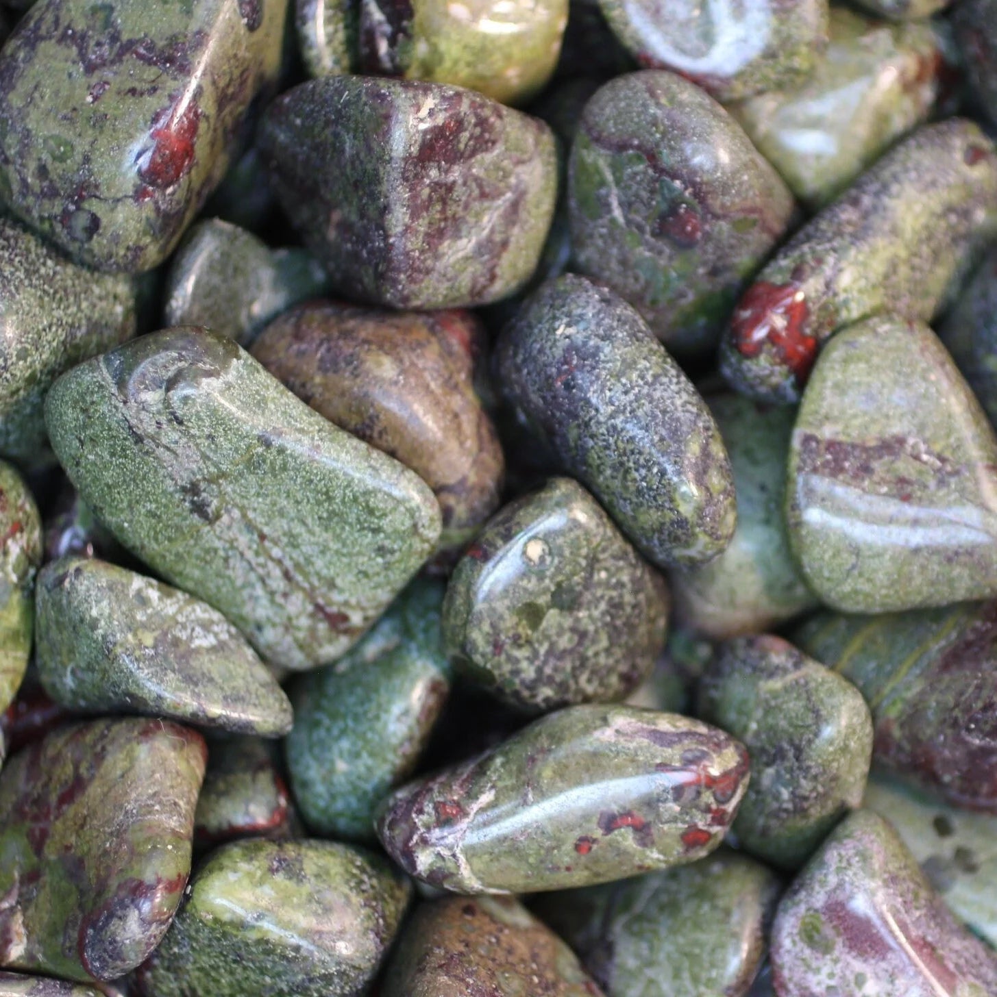 Wholesale Dragon Bloodstone crystals