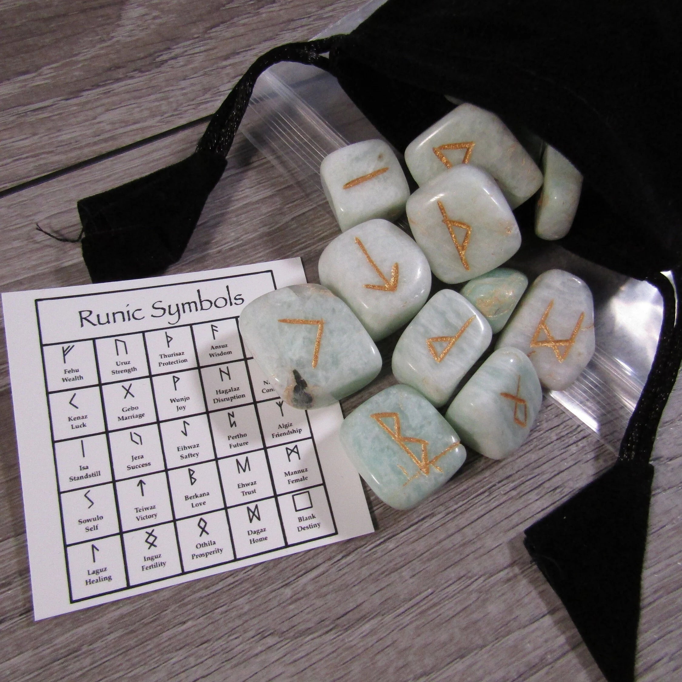 Amazonite metaphysical supplies wholesale - runes