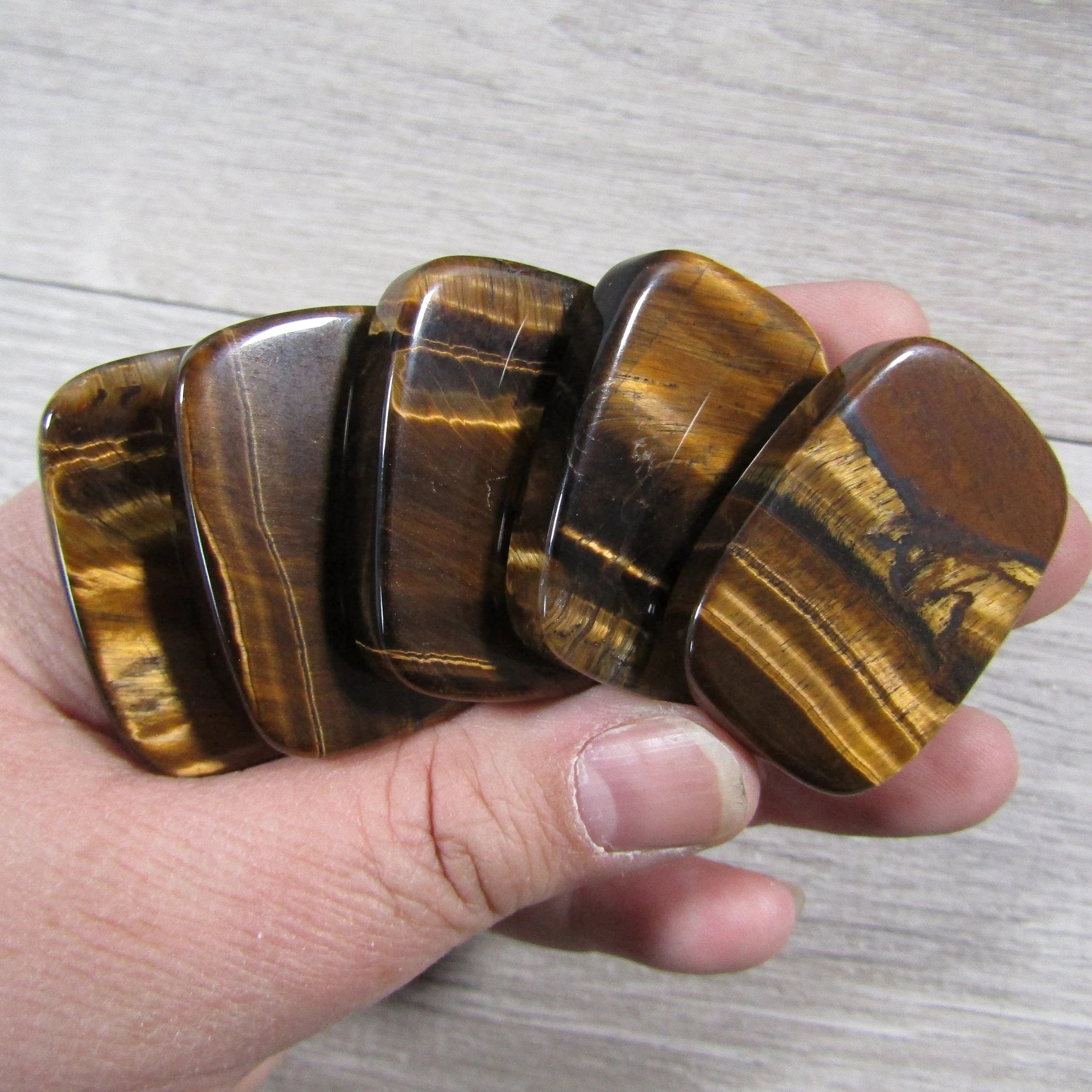 Tiger eye bulk purchase worry stones