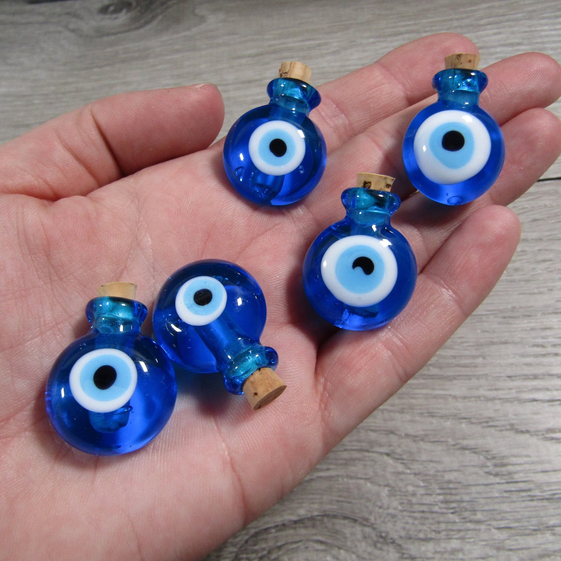 Evil Eye Protection Stash Bottle – Hidden Compartment