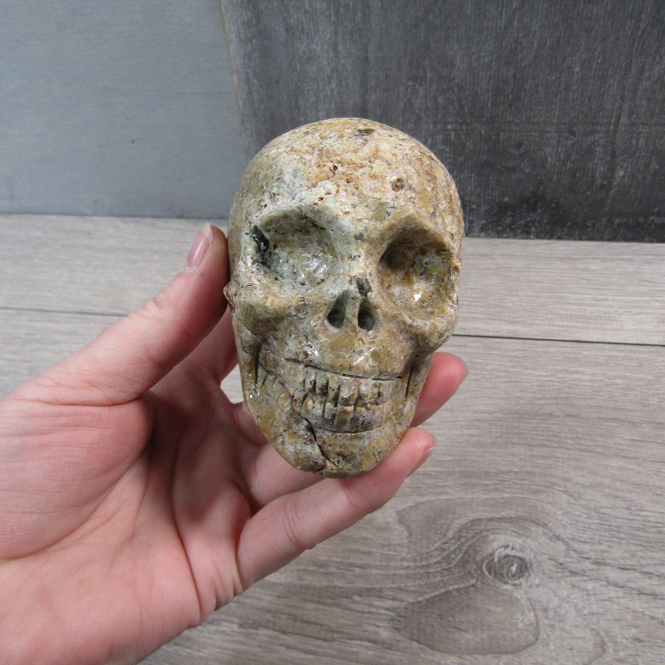 Large Gemstone Skull for Crystal Retail and Gift Shops