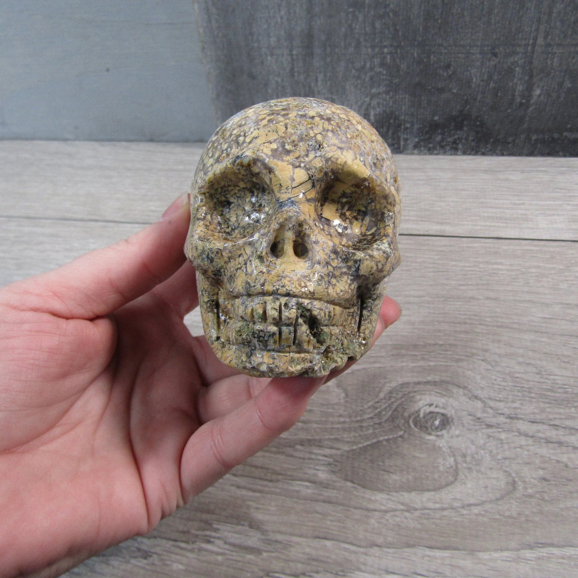 Large Gemstone Skull for Crystal Retail and Gift Shops