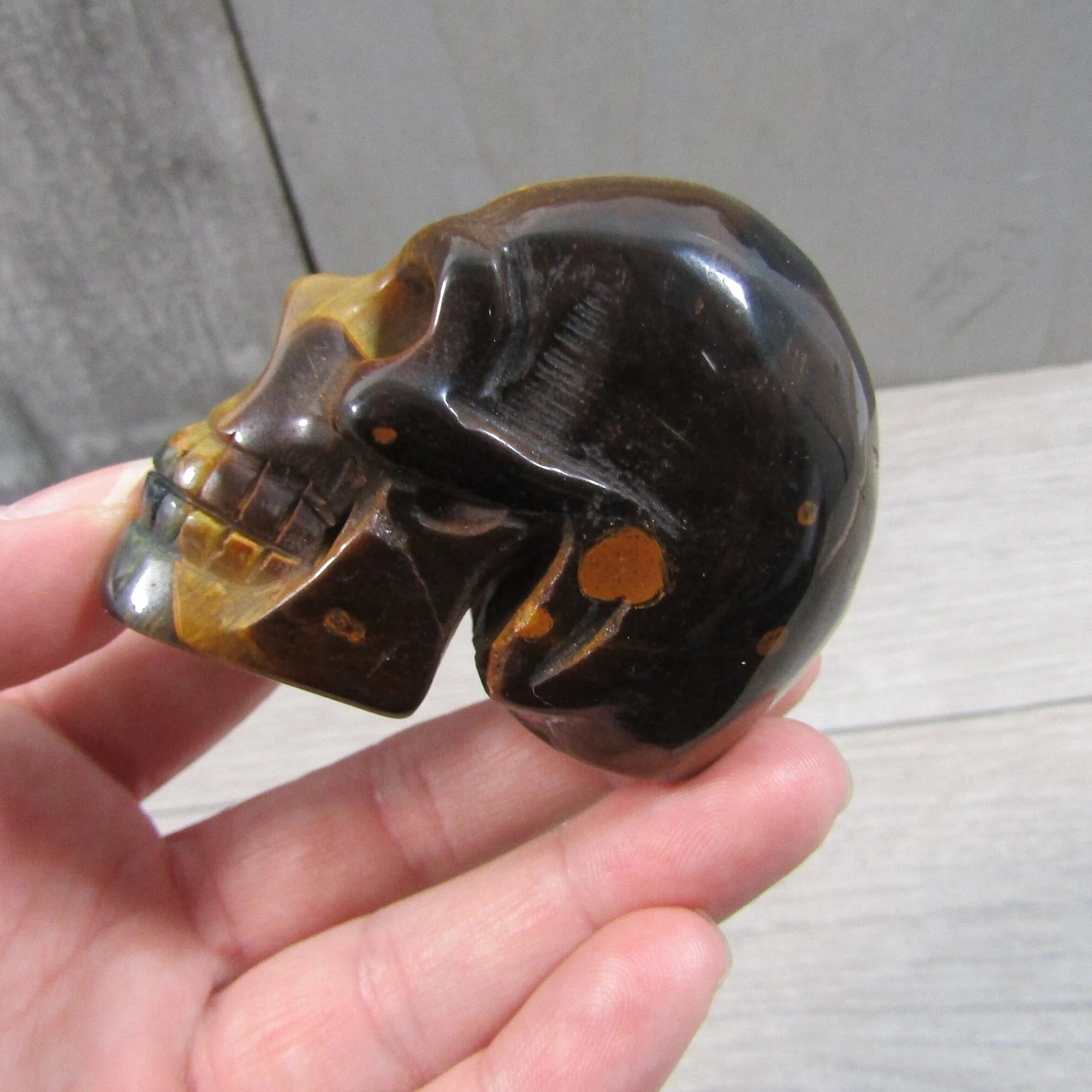 Large Gemstone Skull for Crystal Retail and Gift Shops