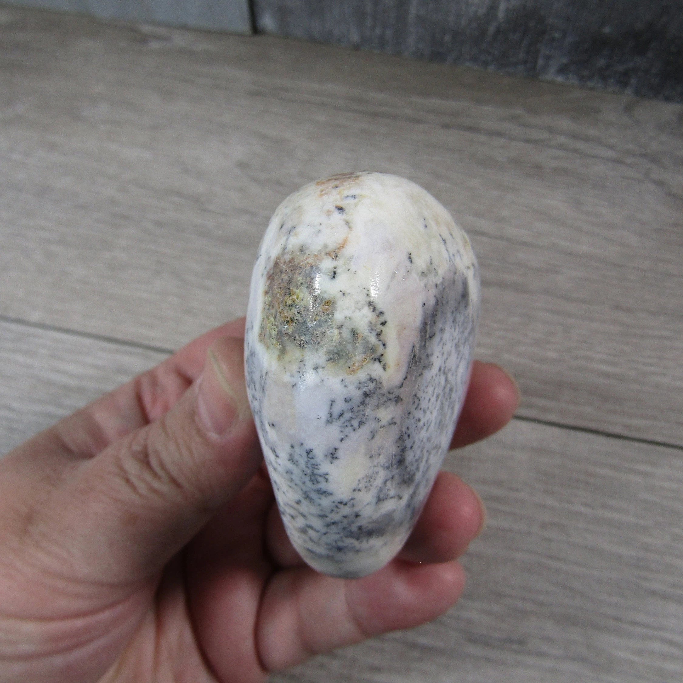 Large Dendritic Agate Opal Heart for Display – Wholesale