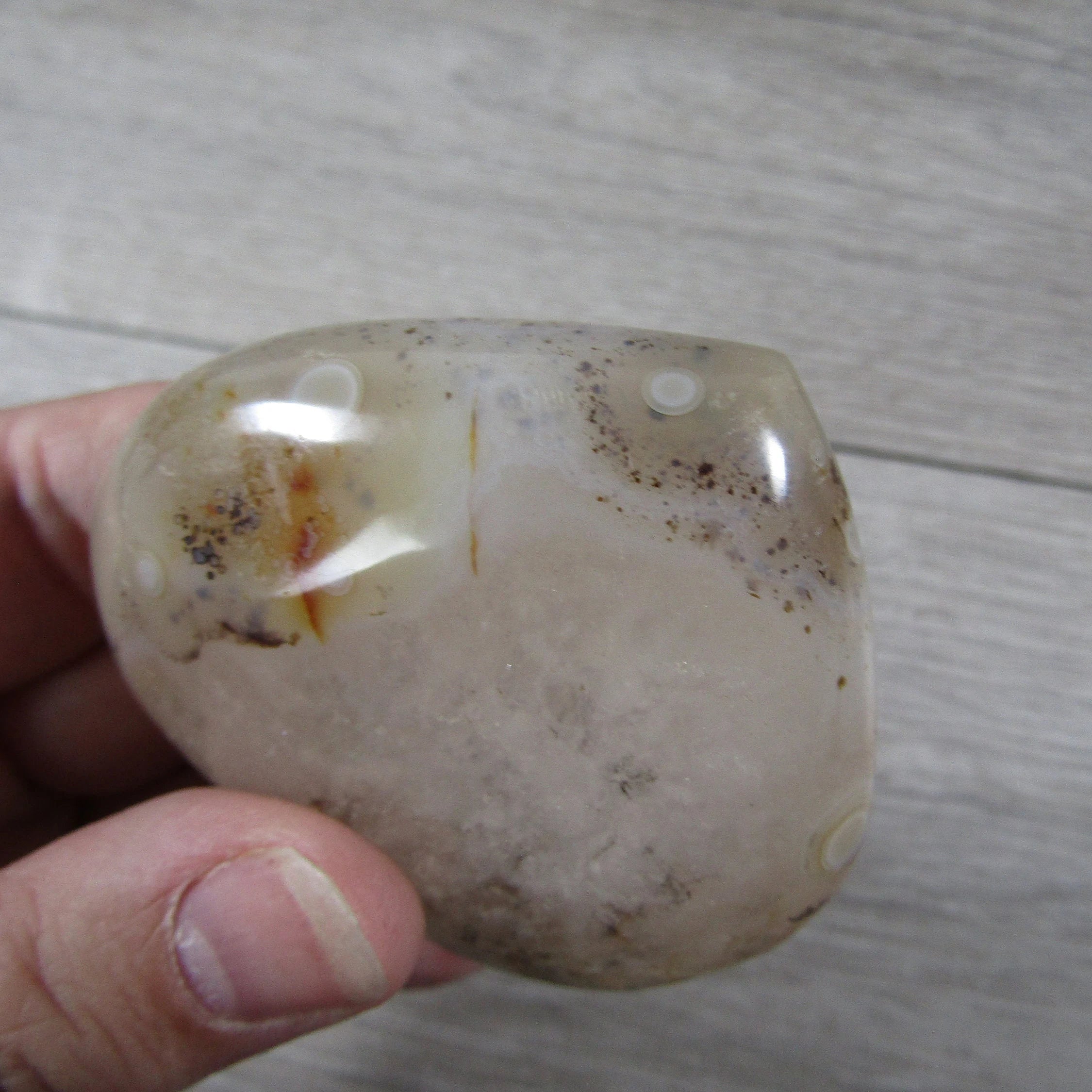 Large Dendritic Agate Opal Heart for Display – Wholesale