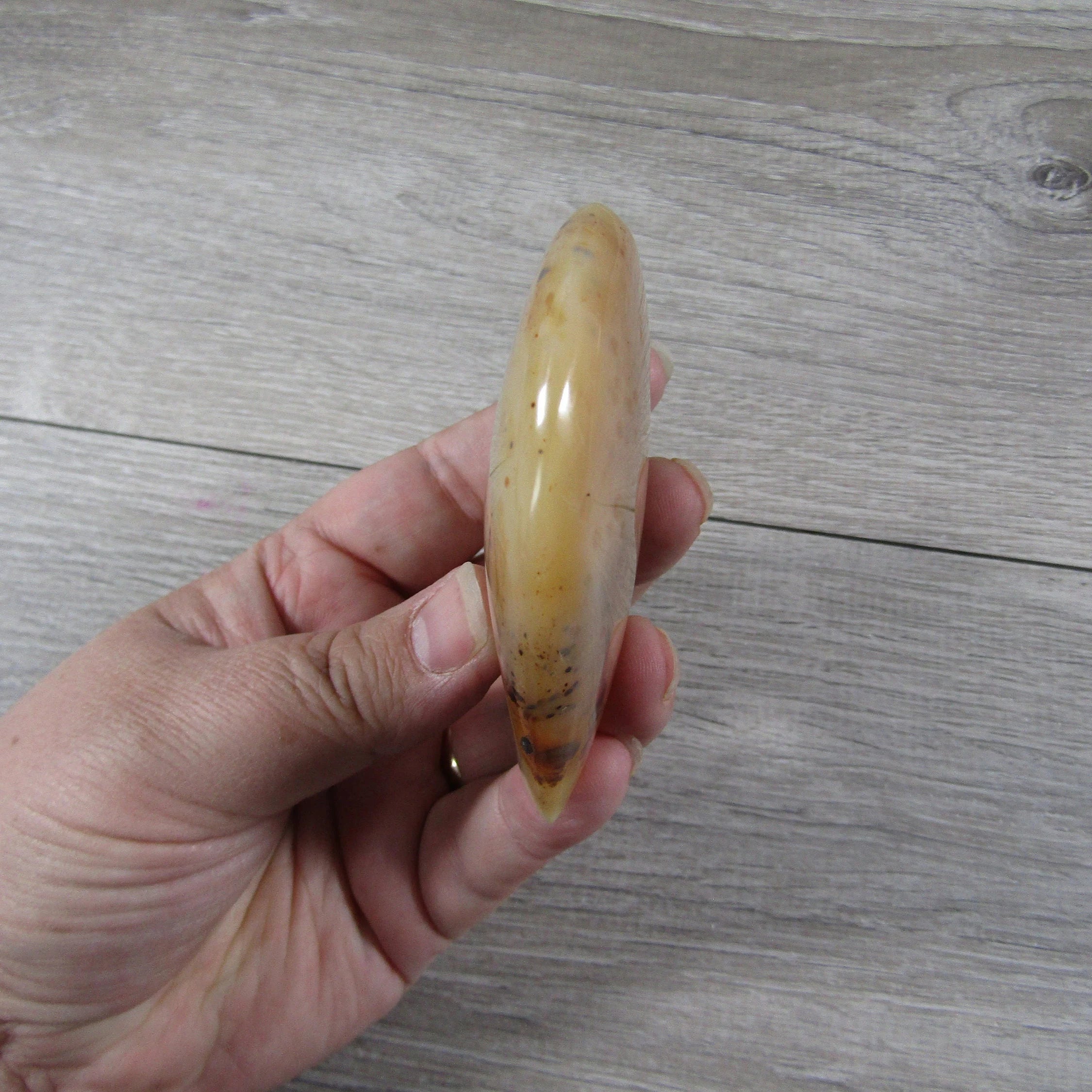 Large Dendritic Agate Opal Heart for Display – Wholesale