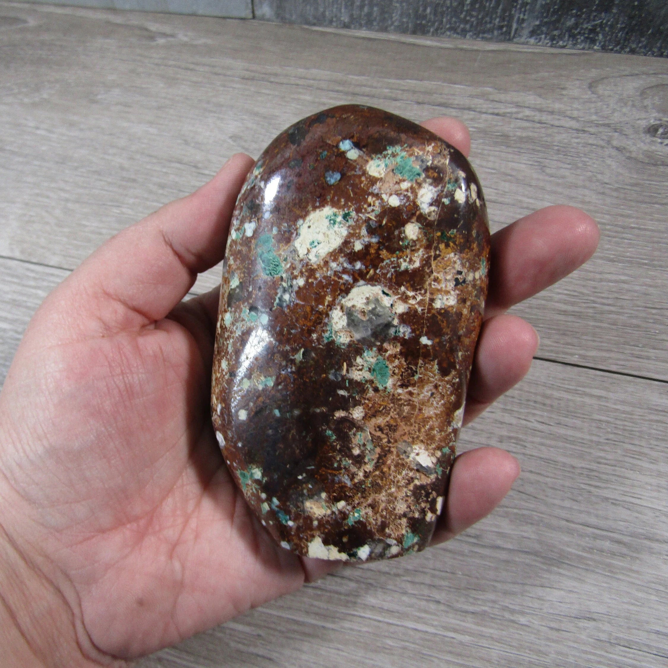 brown opal large gemstone freeform decor stone