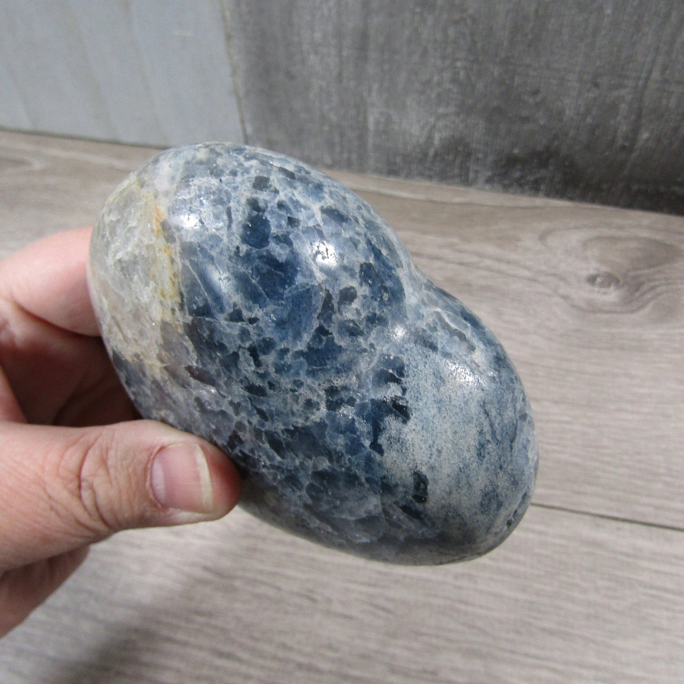 wholesale display size gemstone heart