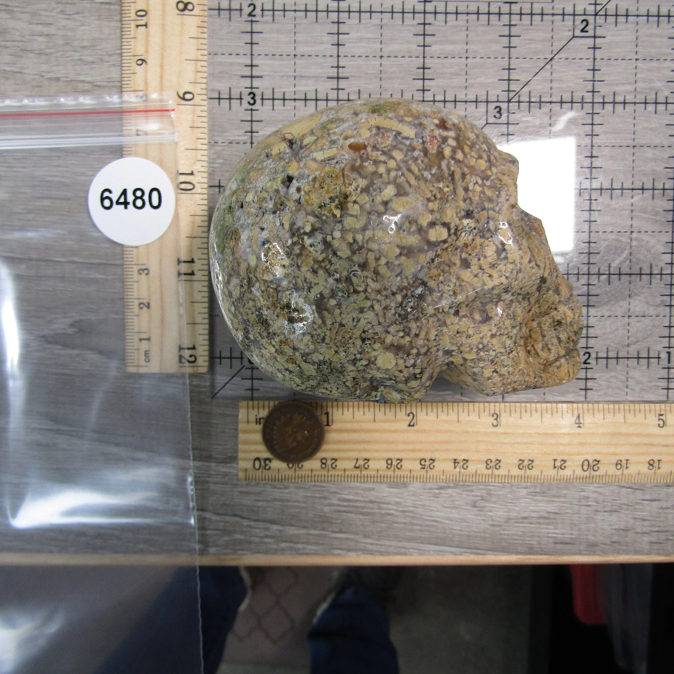 Large Gemstone Skull for Crystal Retail and Gift Shops